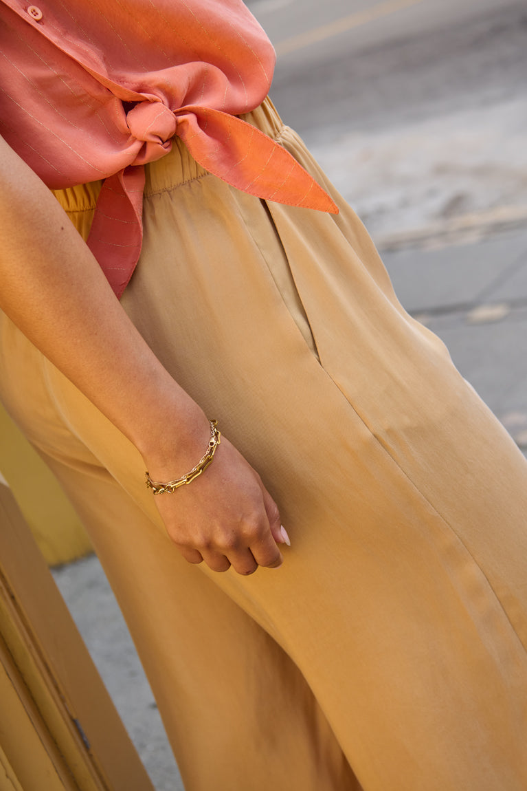Froks Molly Bukser / Caramel