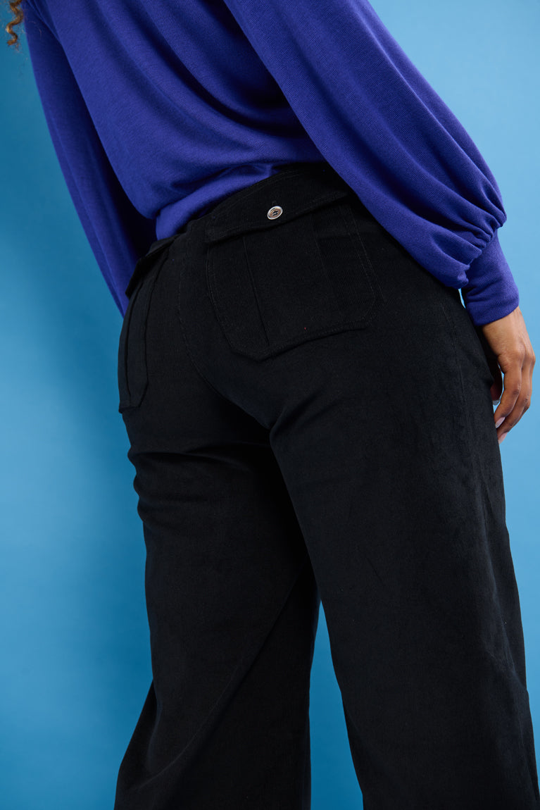 Froks Lykke Bukser / Noir velvet