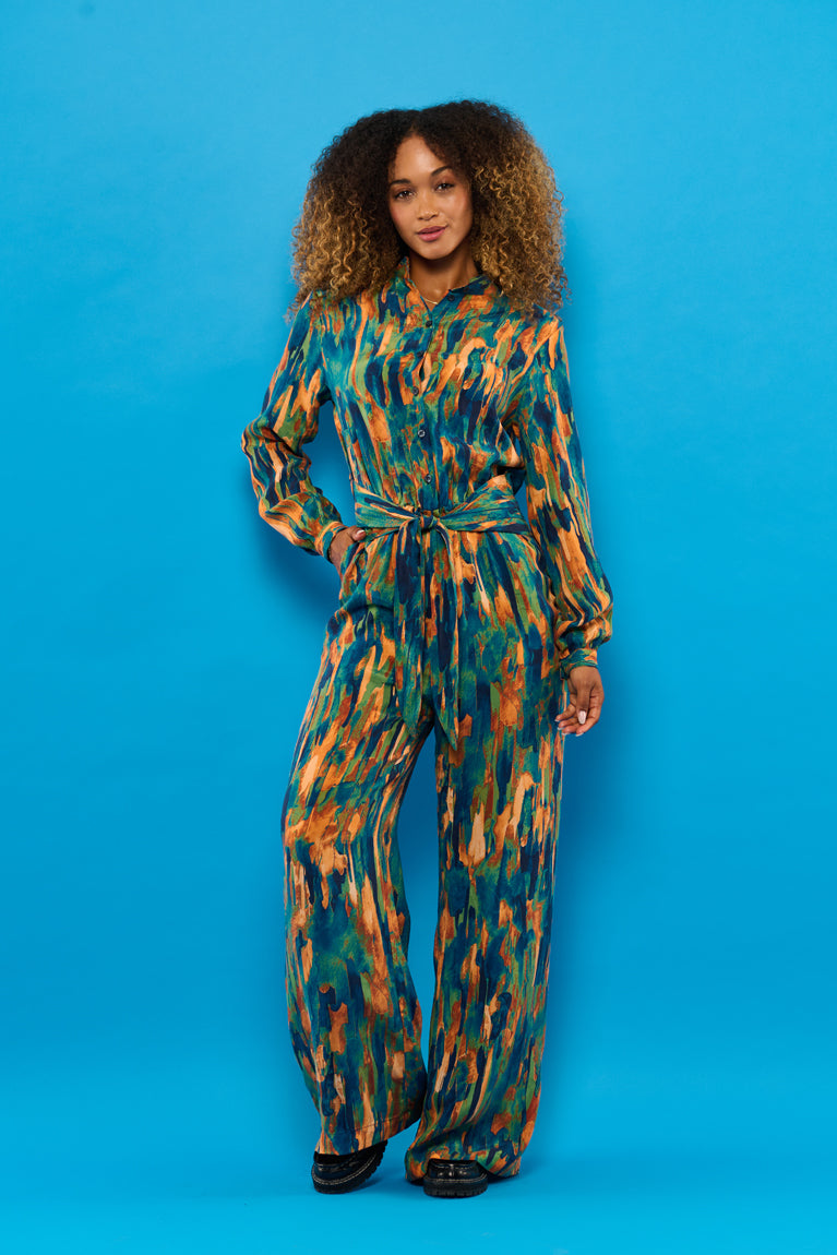 Froks Carla Sleeve Long Body Dragt / Golden fall bark