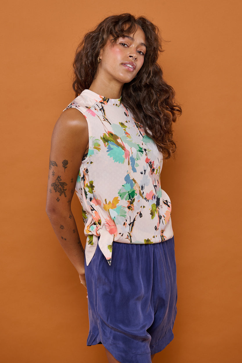 Froks Hope Sleeveless Skjorte / Radiant painted bouquets