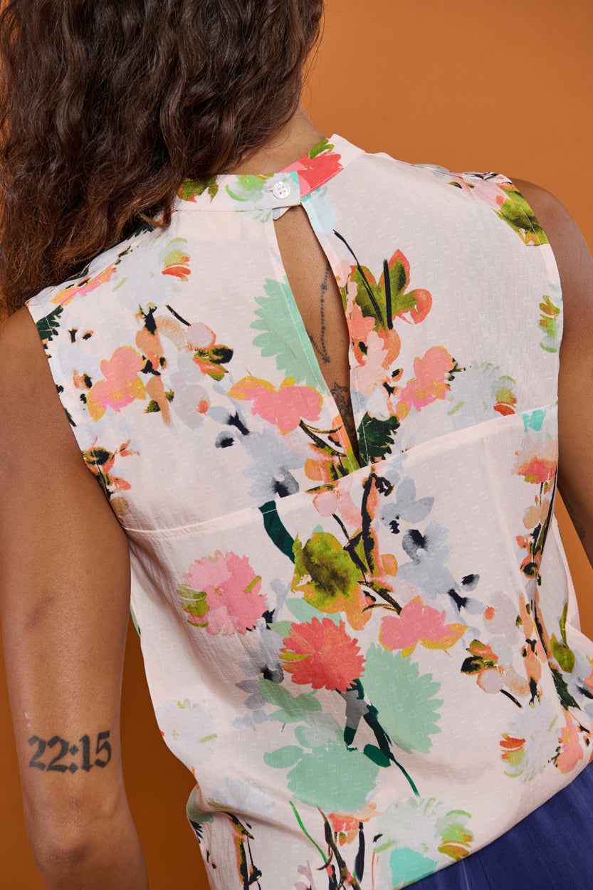 Froks Hope Sleeveless Skjorte / Radiant painted bouquets