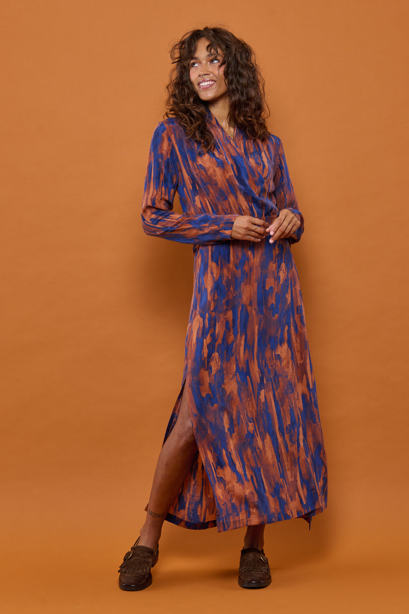 Froks Carmen Kjole / Faded golden brown