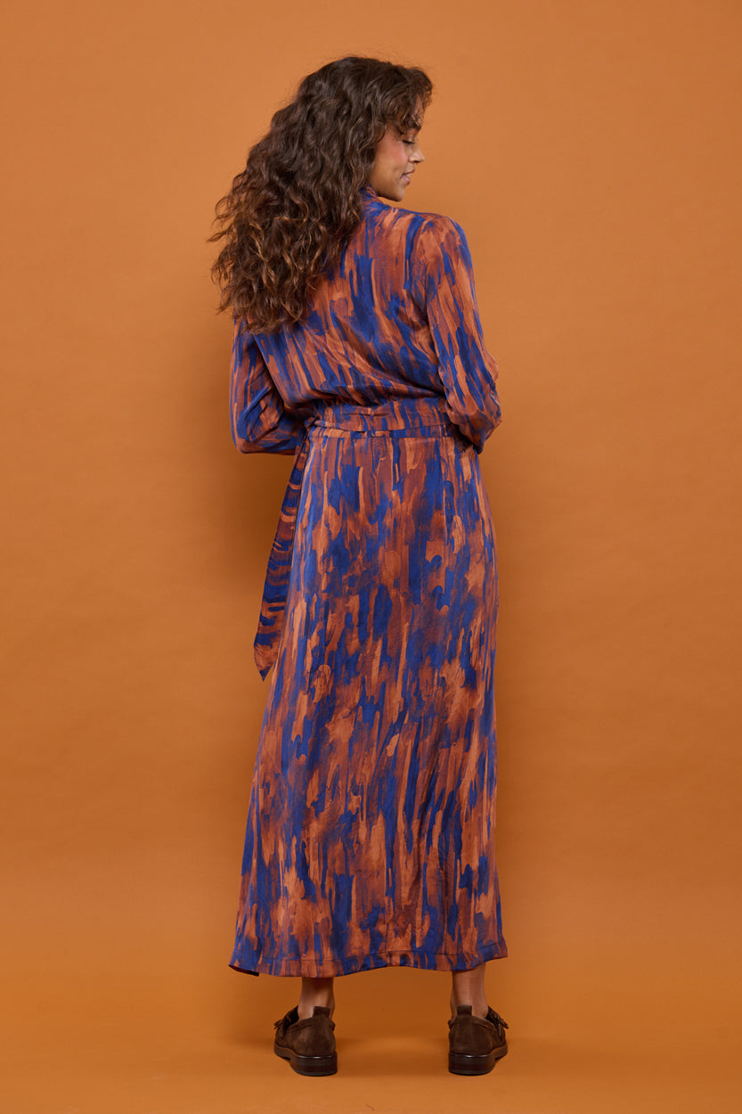 Froks Carmen Kjole / Faded golden brown
