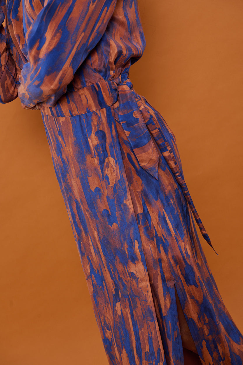 Froks Carmen Kjole / Faded golden brown