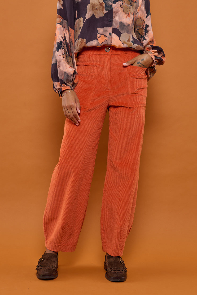 Froks Leia Bukser / Pumpkin corduroy