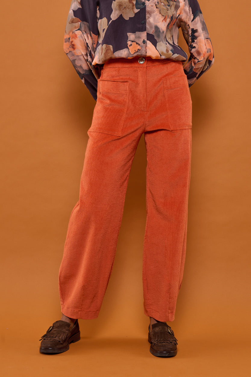 Froks Leia Bukser / Pumpkin corduroy