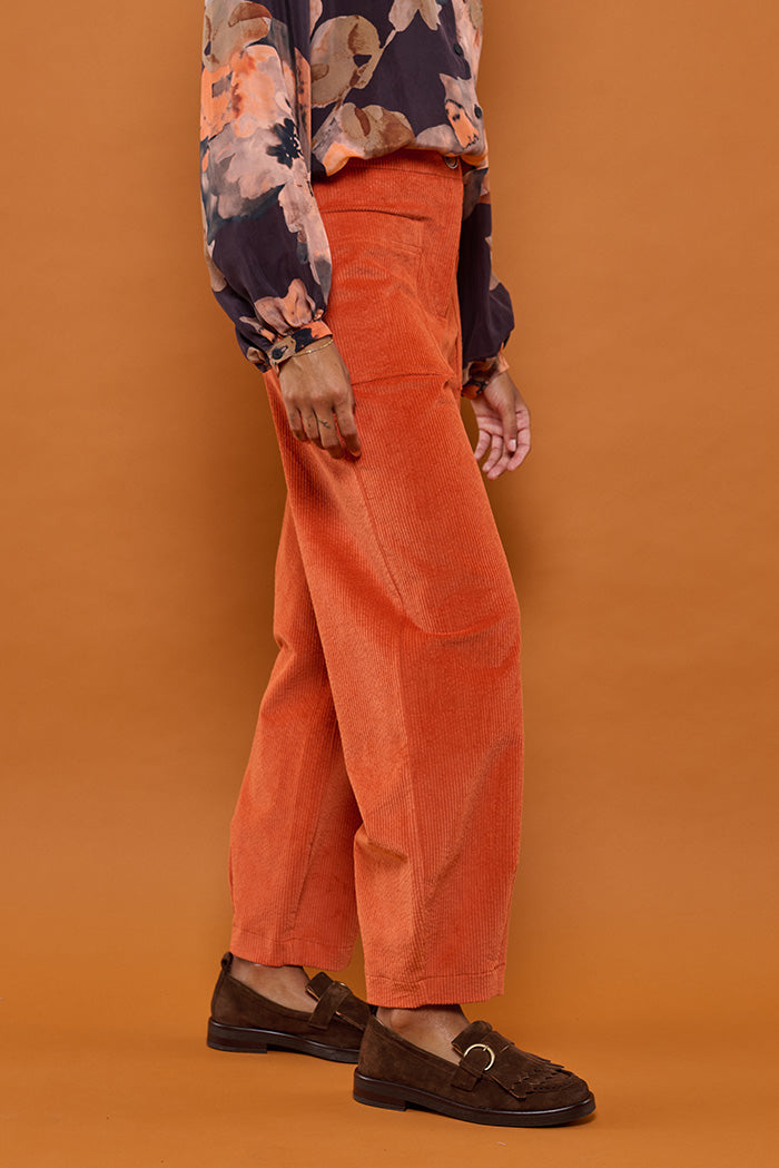 Froks Leia Bukser / Pumpkin corduroy