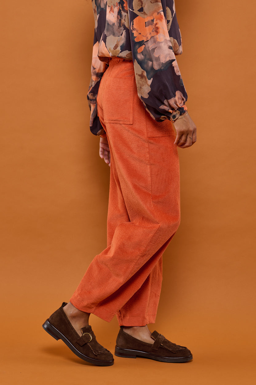 Froks Leia Bukser / Pumpkin corduroy