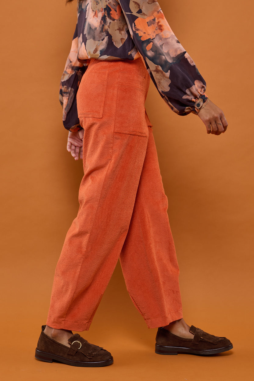 Froks Leia Bukser / Pumpkin corduroy