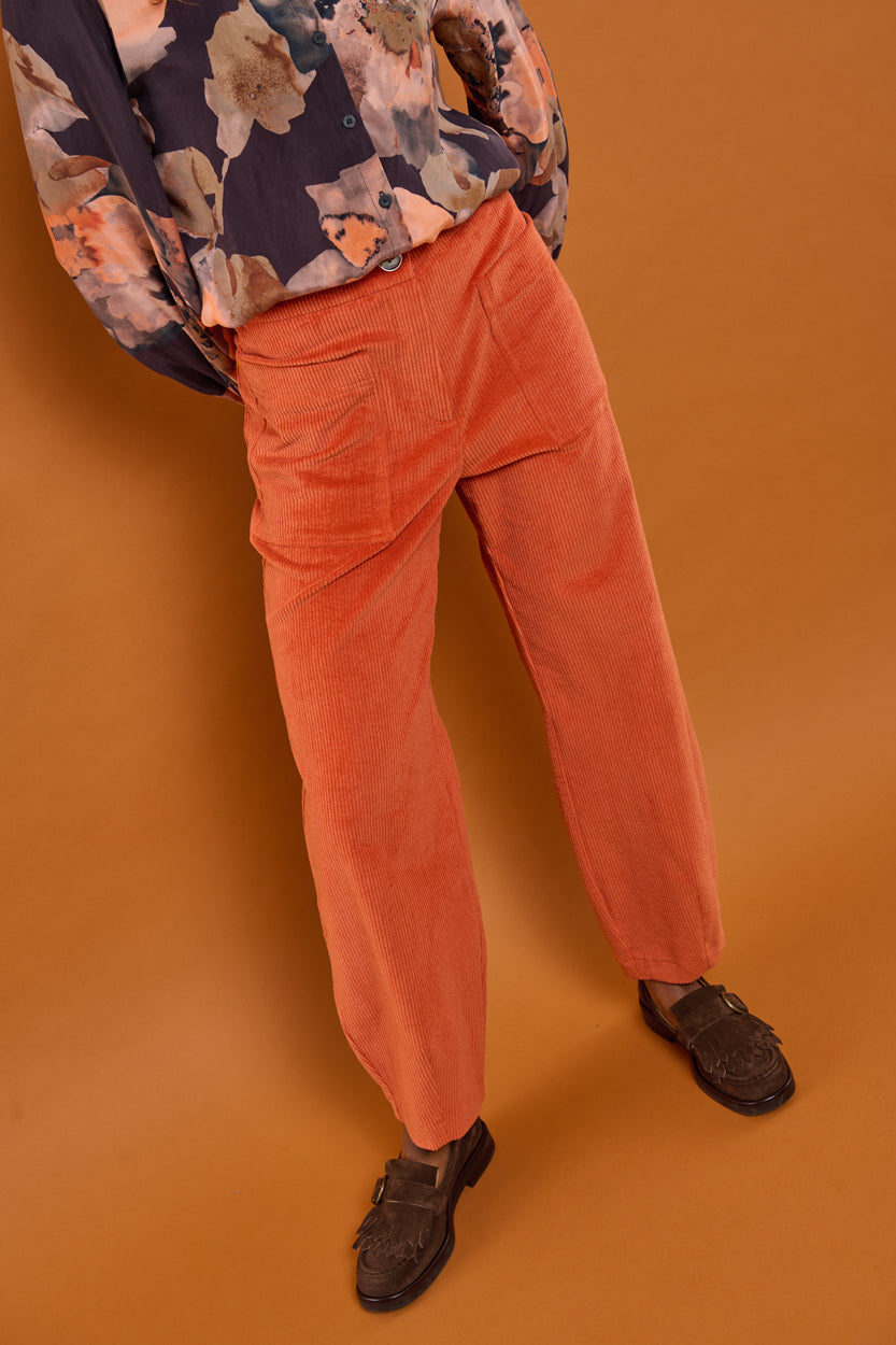 Froks Leia Bukser / Pumpkin corduroy