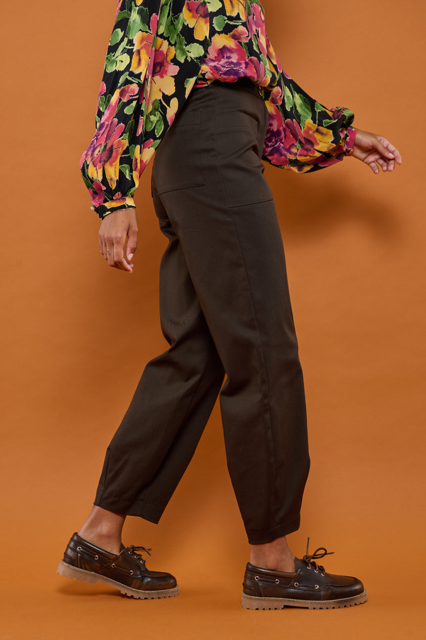Froks Leia Bukser / Coffee brown