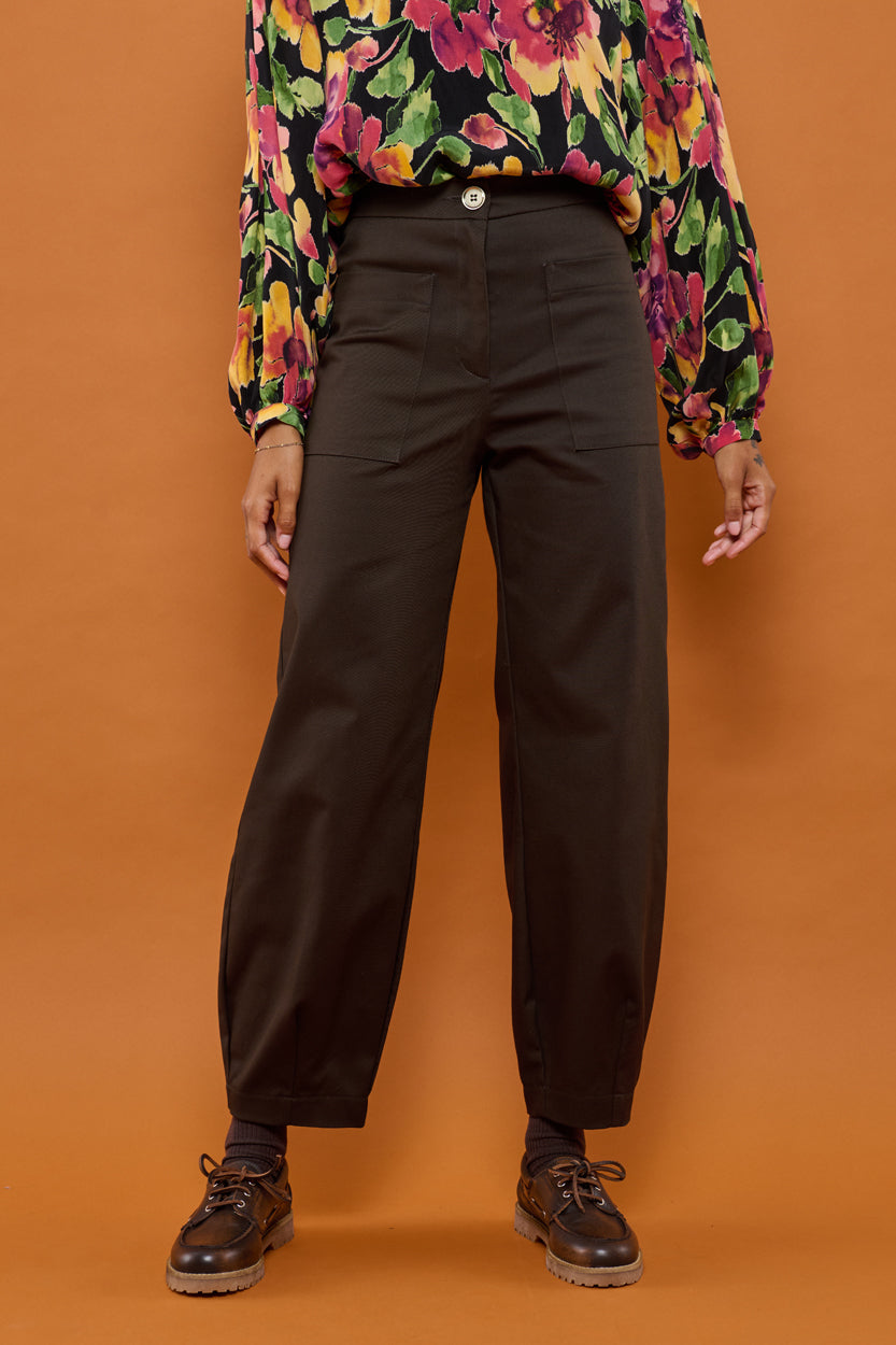 Froks Leia Bukser / Coffee brown