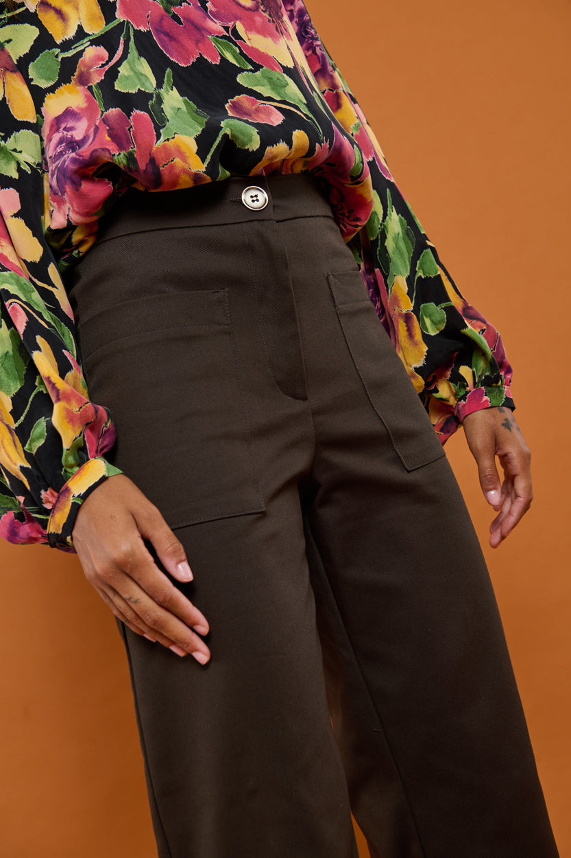 Froks Leia Bukser / Coffee brown