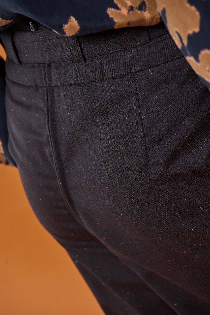Froks Julie Bukser / Chocolate & Confetti spots wool