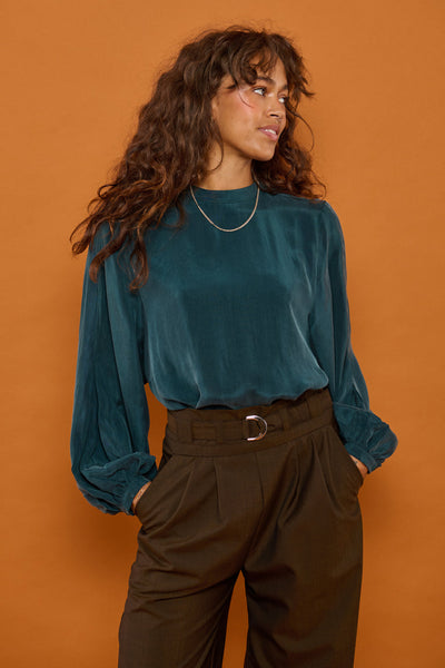 Froks Molly Skjorte / Forest green