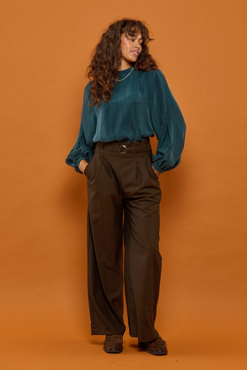 Froks Molly Skjorte / Forest green