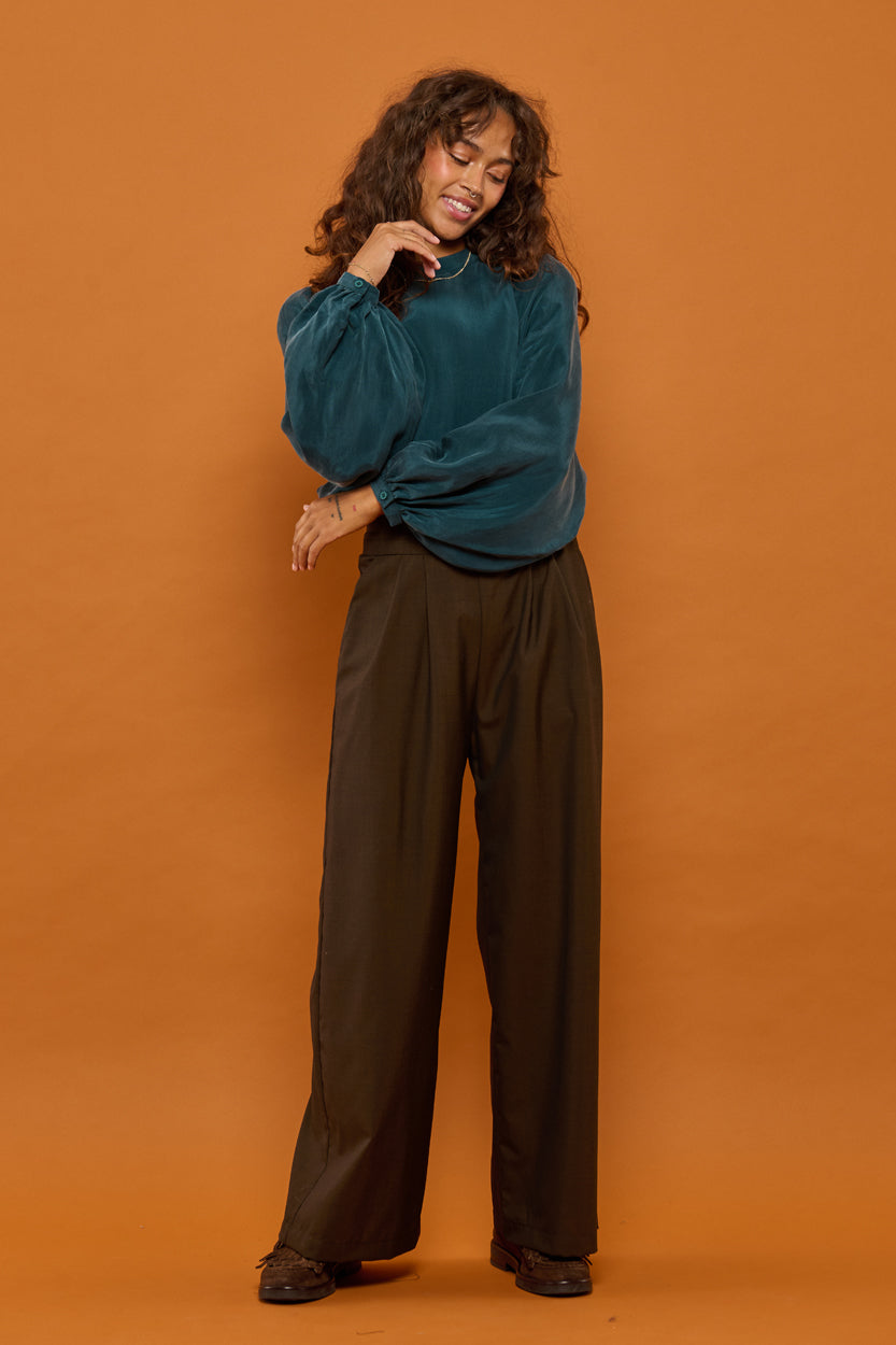 Froks Molly Skjorte / Forest green