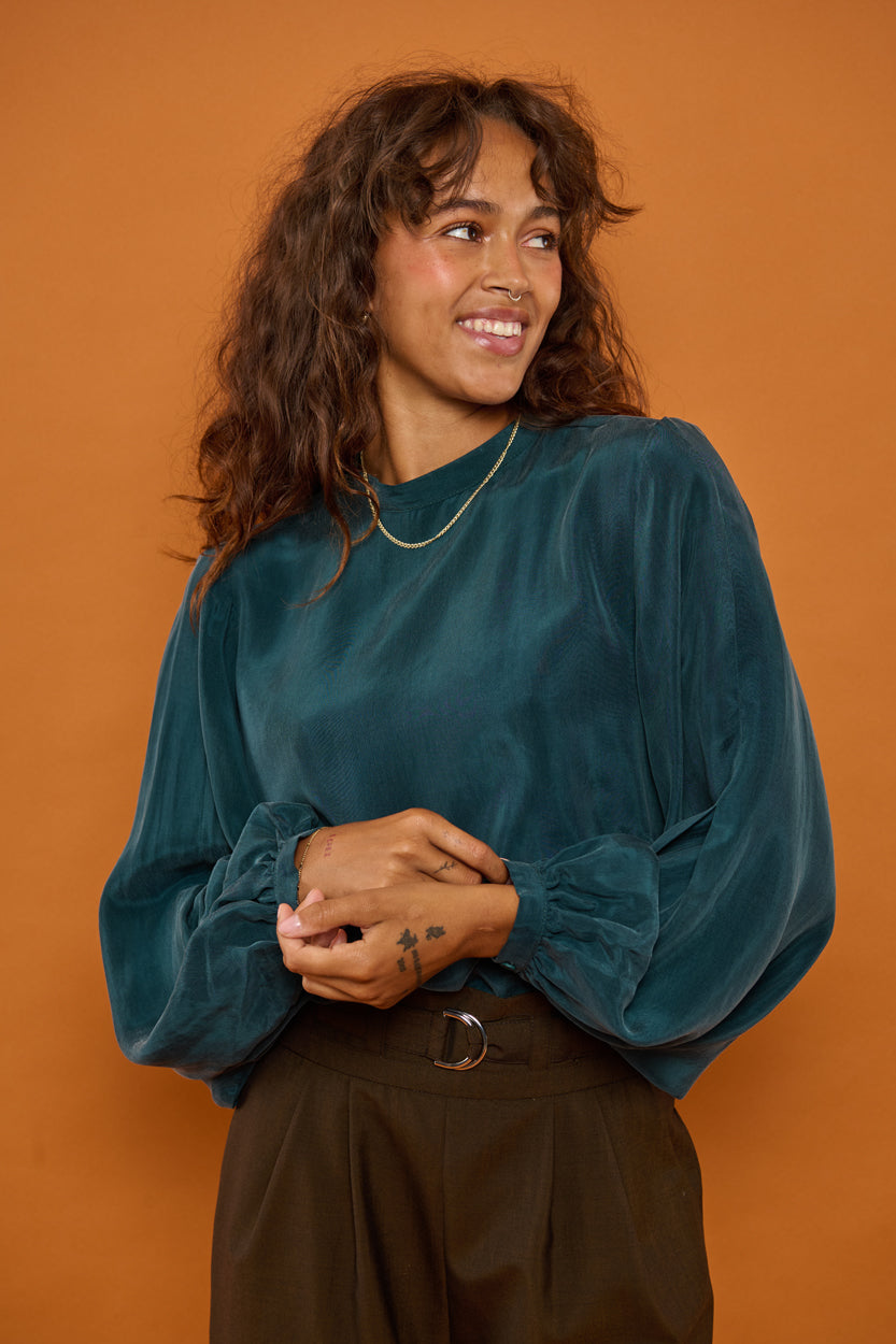 Froks Molly Skjorte / Forest green