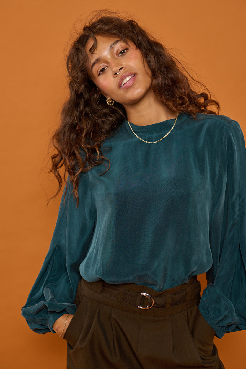 Froks Molly Skjorte / Forest green
