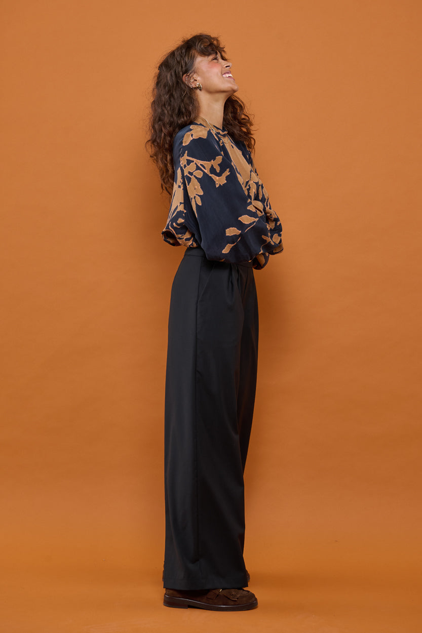 Froks Julie Bukser / Black wool