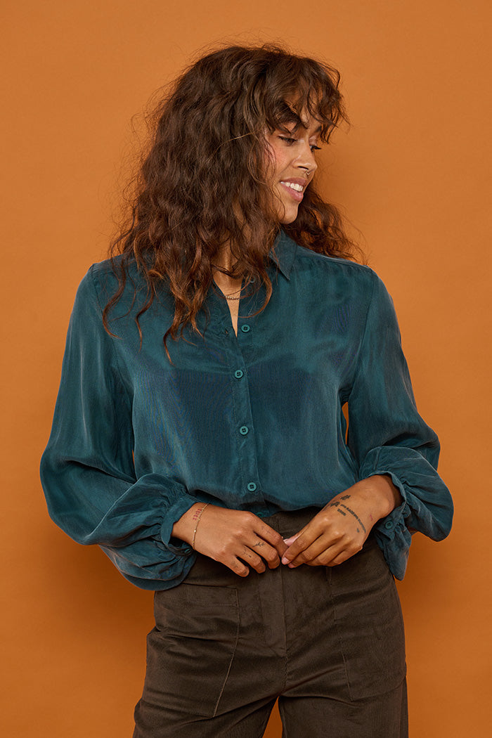Froks Eline Skjorte / Forest green
