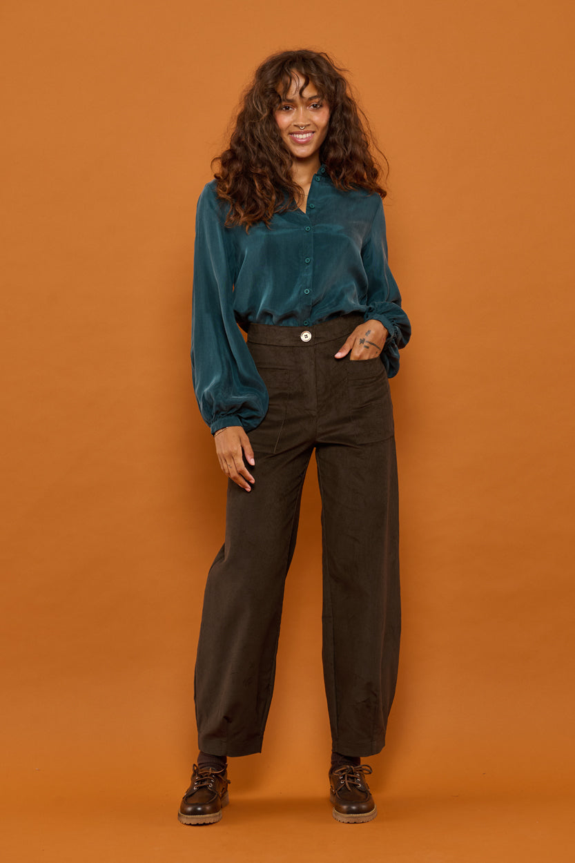 Froks Eline Skjorte / Forest green