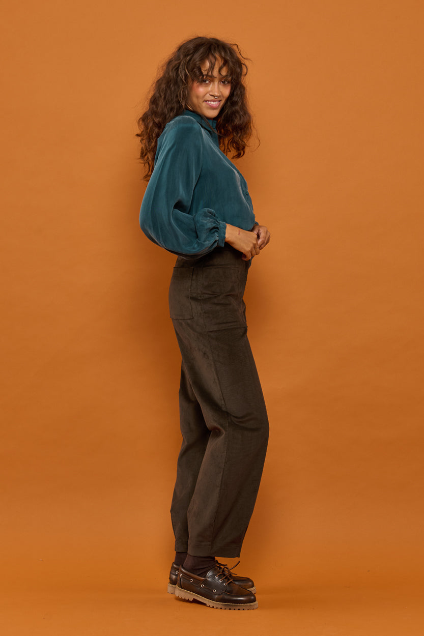 Froks Leia Bukser / Chestnut corduroy