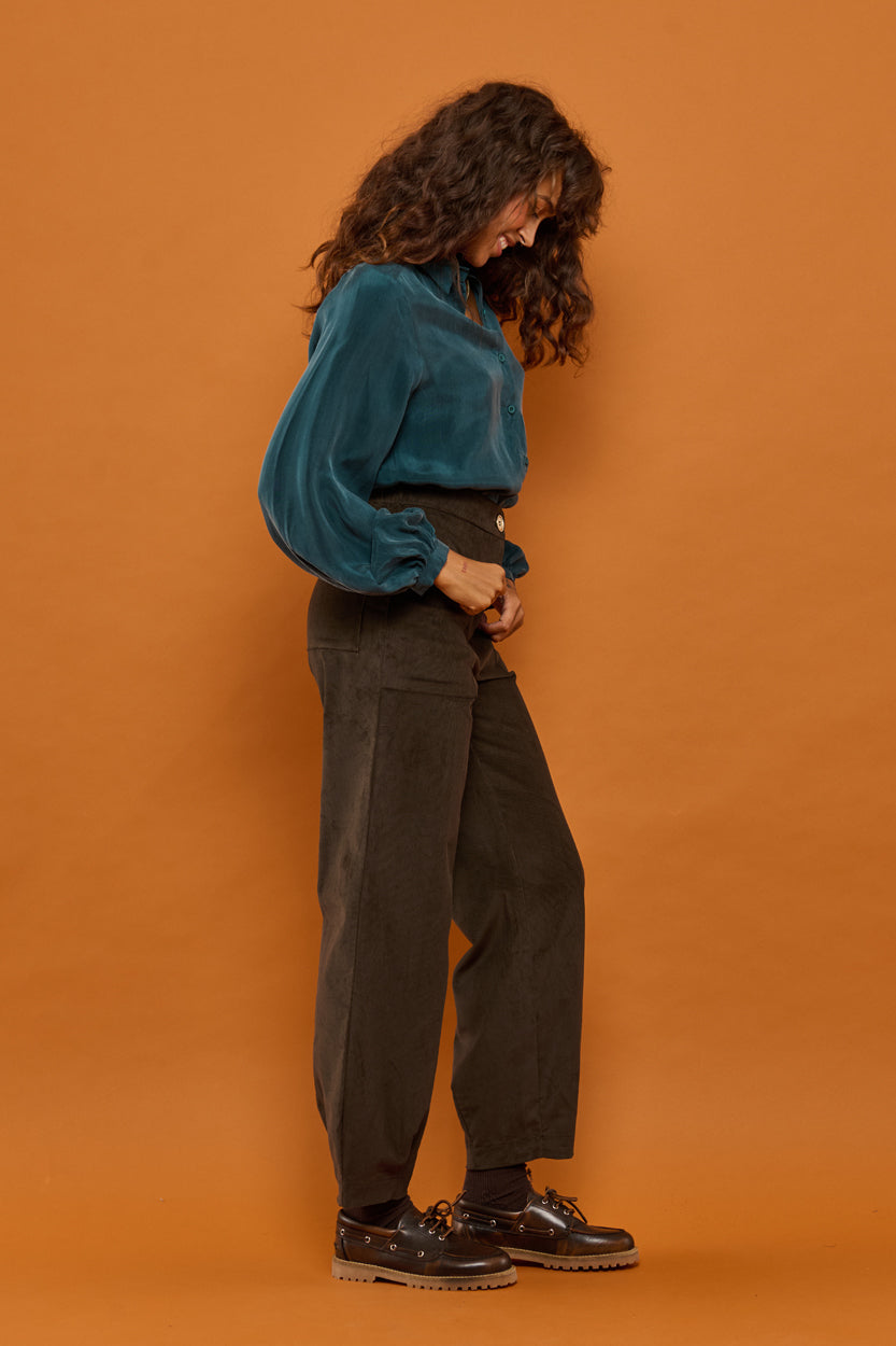 Froks Leia Bukser / Chestnut corduroy