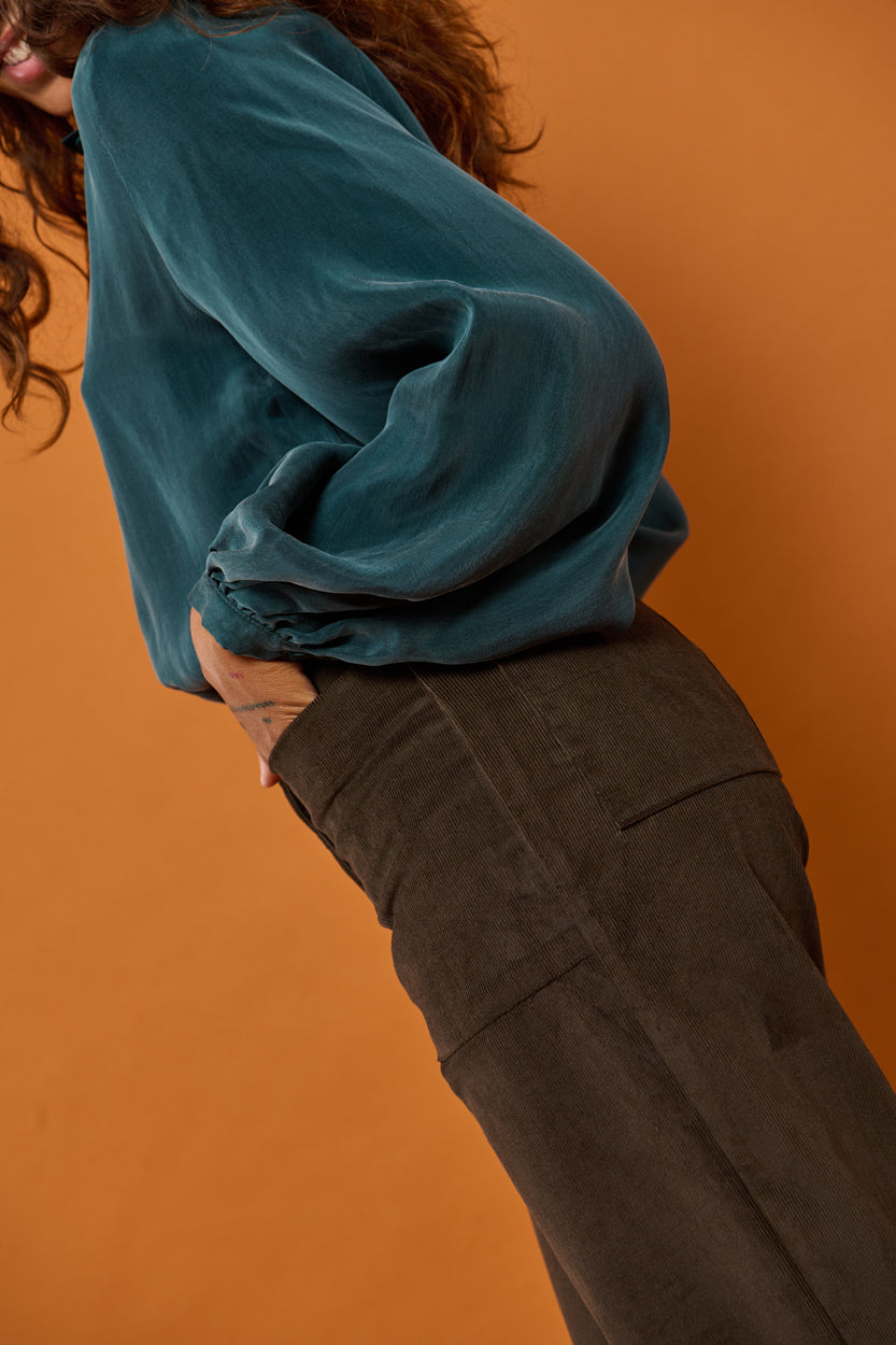 Froks Eline Skjorte / Forest green