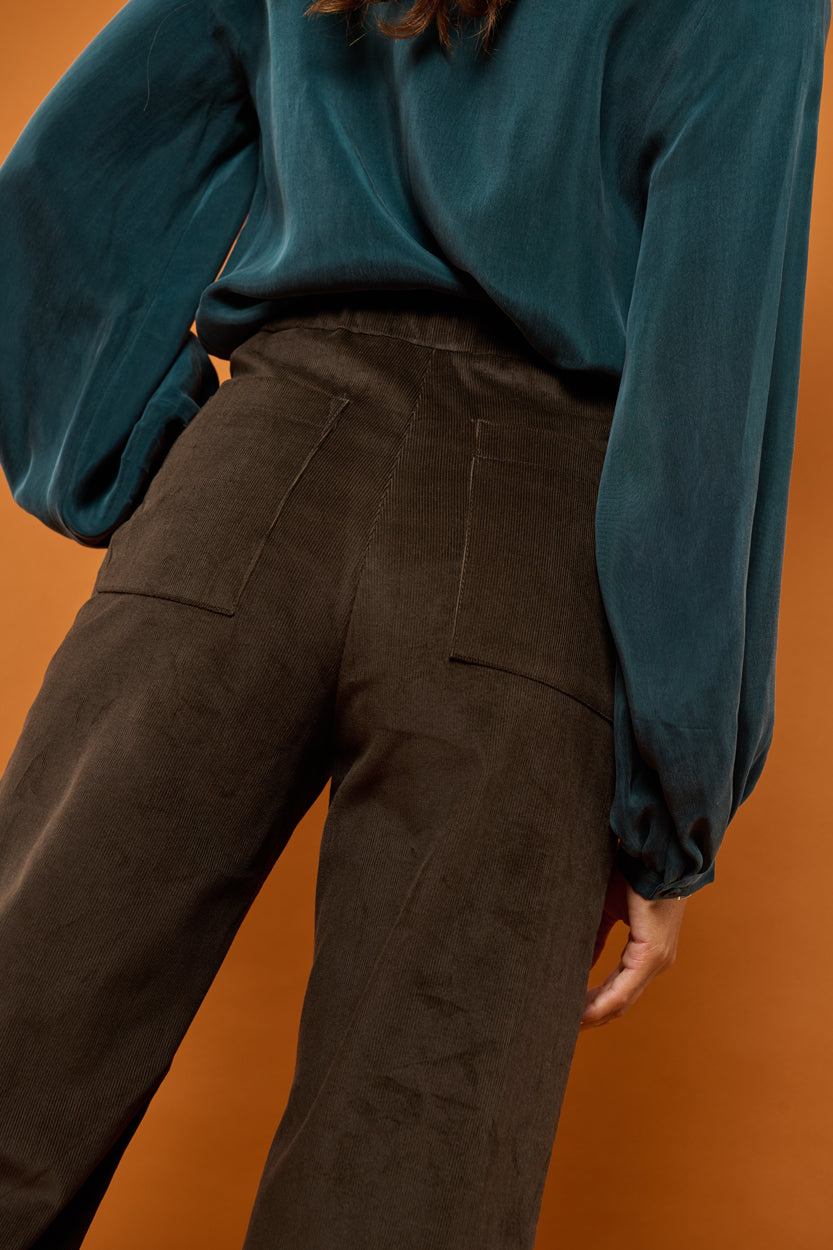 Froks Leia Bukser / Chestnut corduroy