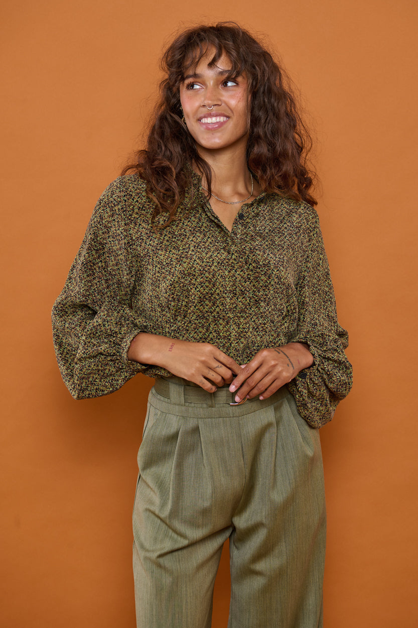 Froks Amelia Tunika Skjorte / Forest heritage