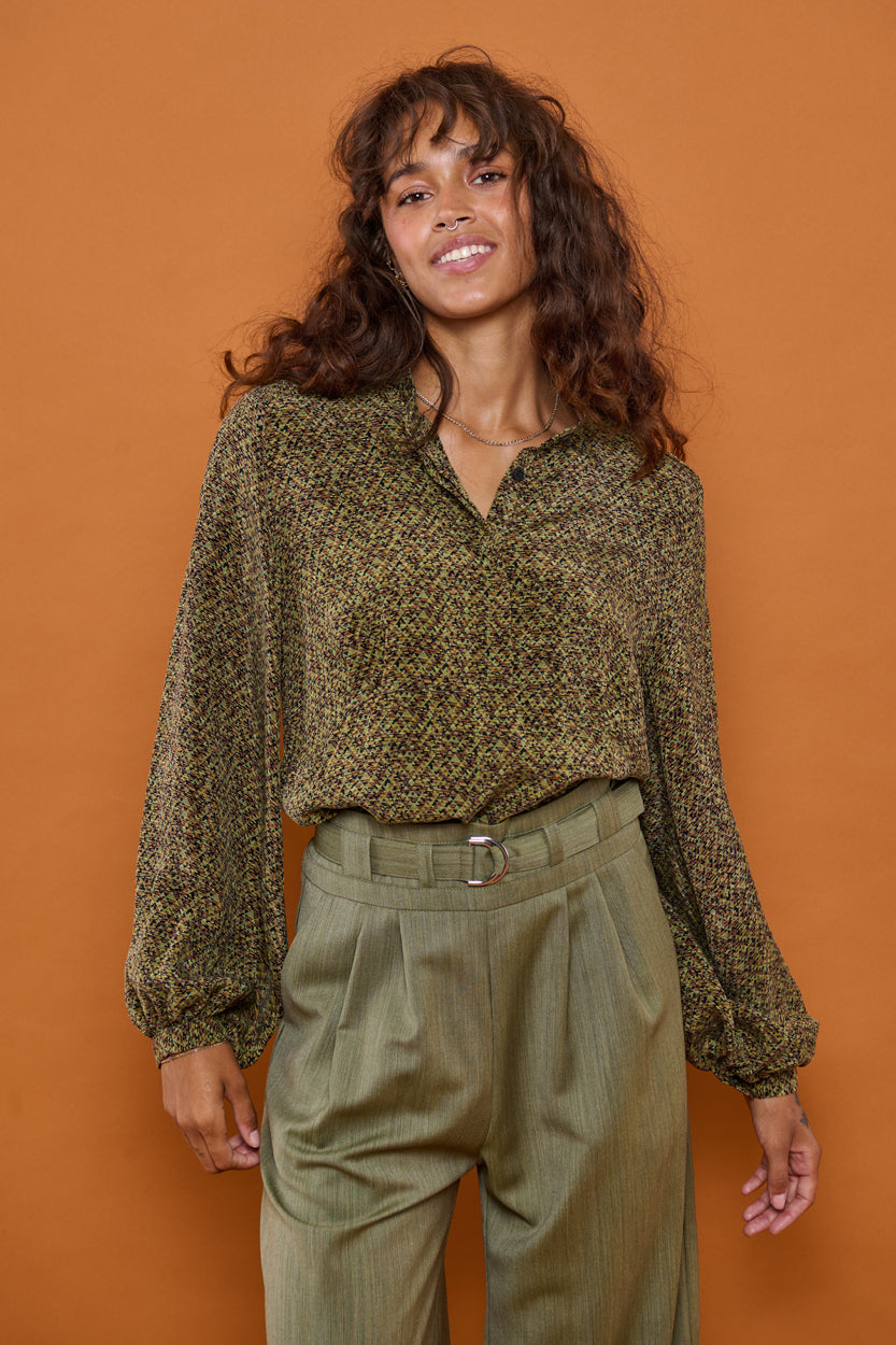 Froks Amelia Tunika Skjorte / Forest heritage