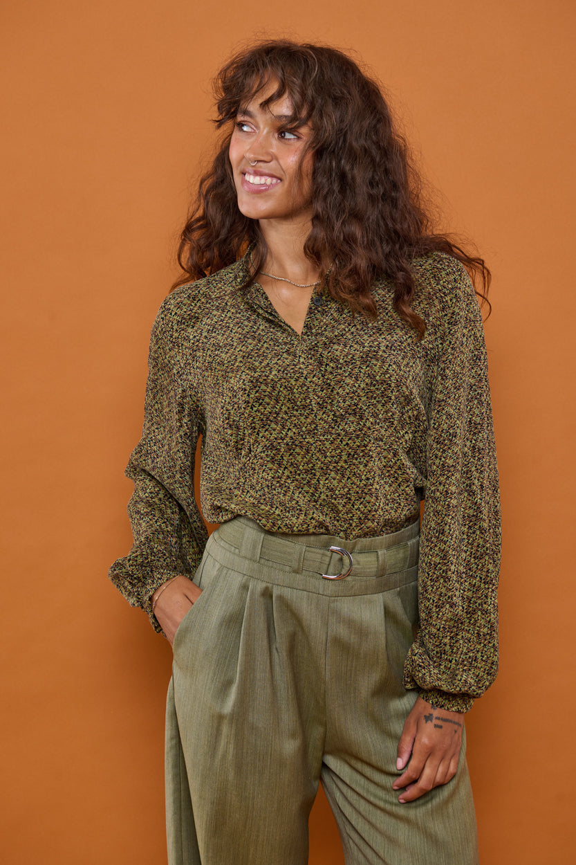 Froks Amelia Tunika Skjorte / Forest heritage