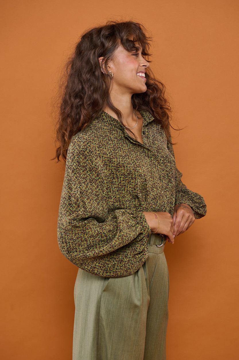 Froks Amelia Tunika Skjorte / Forest heritage