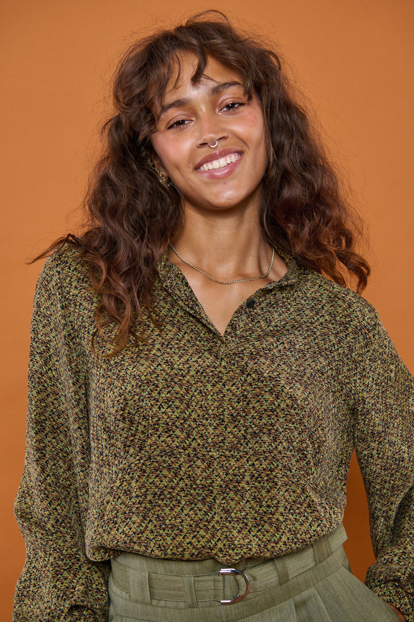 Froks Amelia Tunika Skjorte / Forest heritage