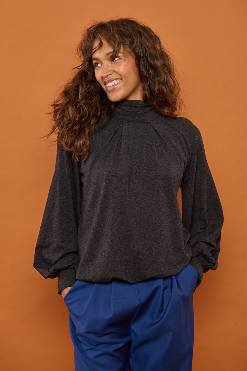 Froks Fleur Bluse / Ebony
