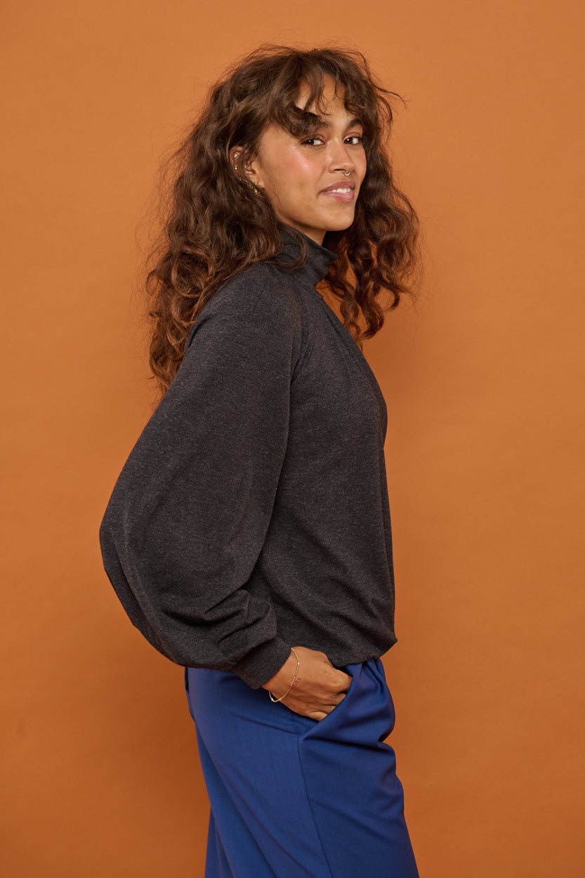 Froks Fleur Bluse / Ebony