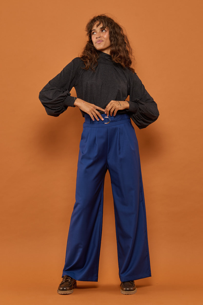 Froks Fleur Bluse / Ebony