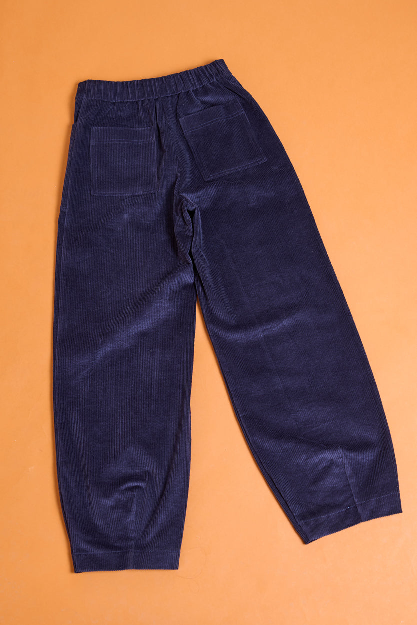 Froks Leia Bukser / Indigo blue corduroy