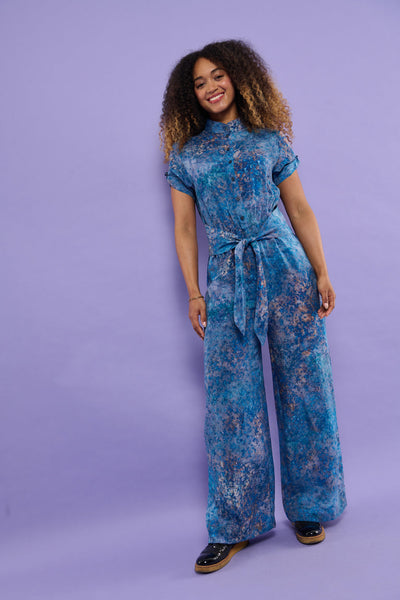 Froks Carla Buksedragt / Splash of blue
