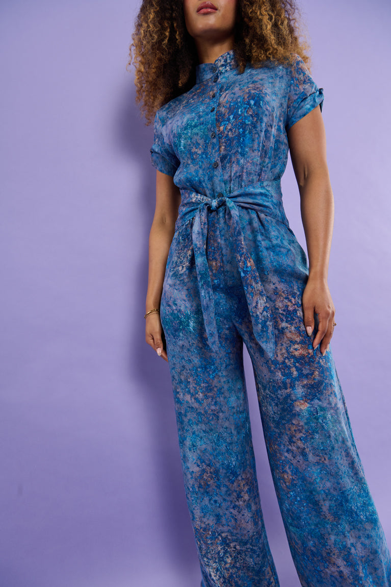 Froks Carla Buksedragt / Splash of blue