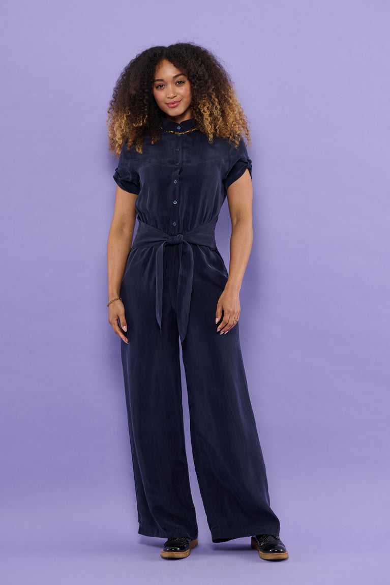 Froks Carla Buksedragt / Night blue