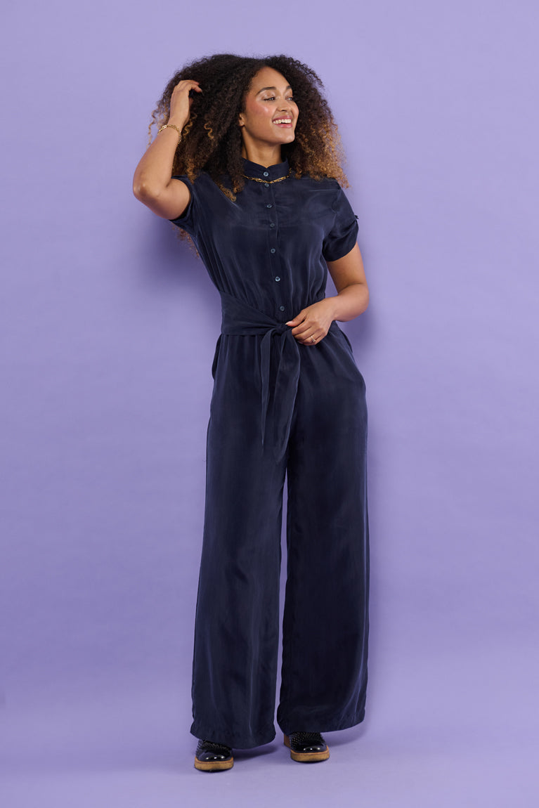 Froks Carla Buksedragt / Night blue