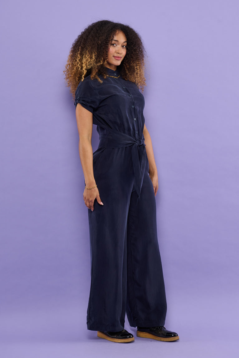 Froks Carla Buksedragt / Night blue