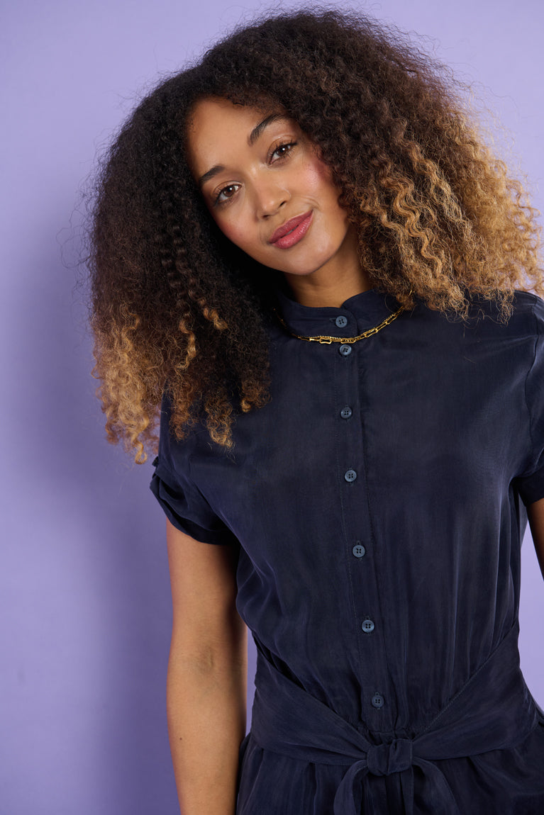 Froks Carla Buksedragt / Night blue