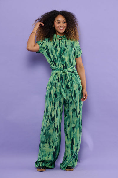 Froks Carla Long Body Dragt / Faded green