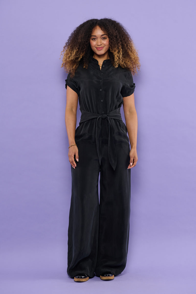 Froks Carla Long Body Dragt / Black