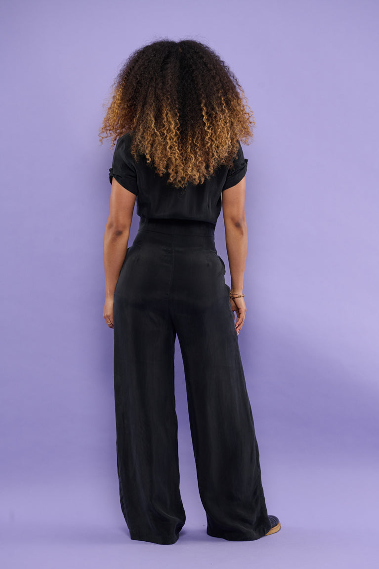 Froks Carla Long Body Dragt / Black