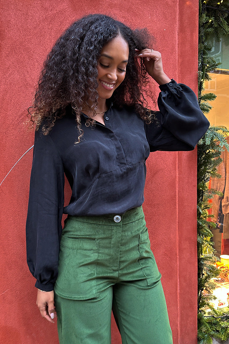 Froks Amelia Tunika Skjorte / Black