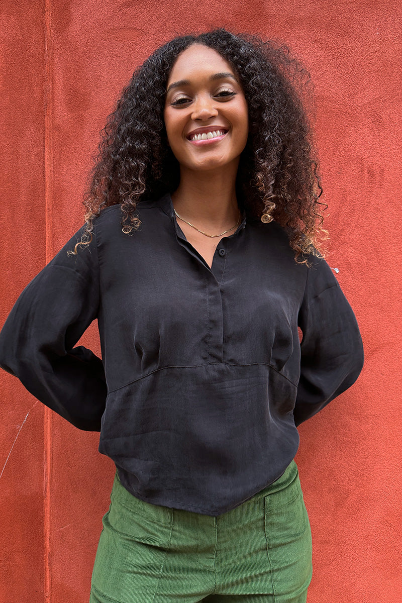 Froks Amelia Tunika Skjorte / Black